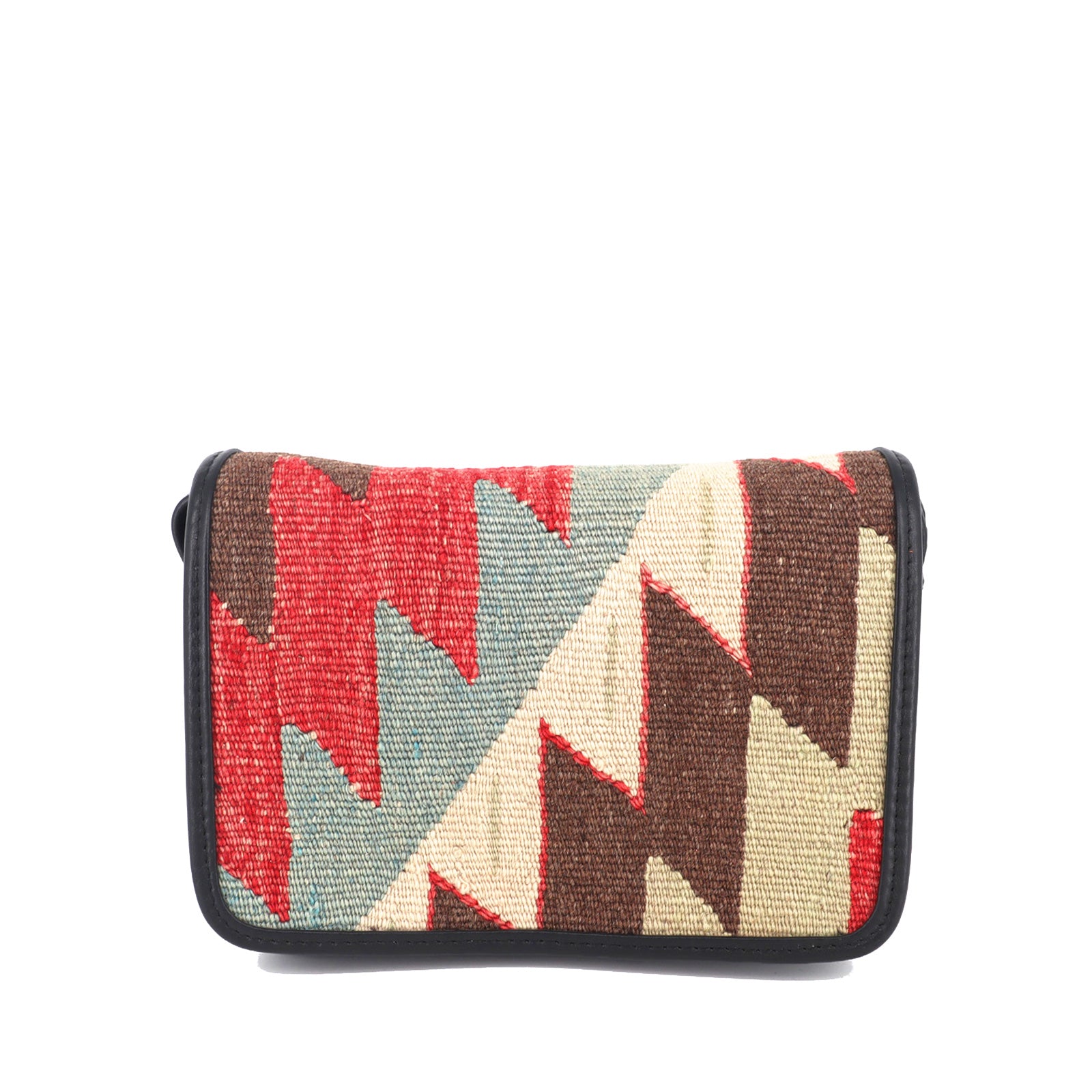 Medina Kilim Crossbody Leather Bag | Messenger Kilim Leather Bag | Courier Kilim Leather Bag
