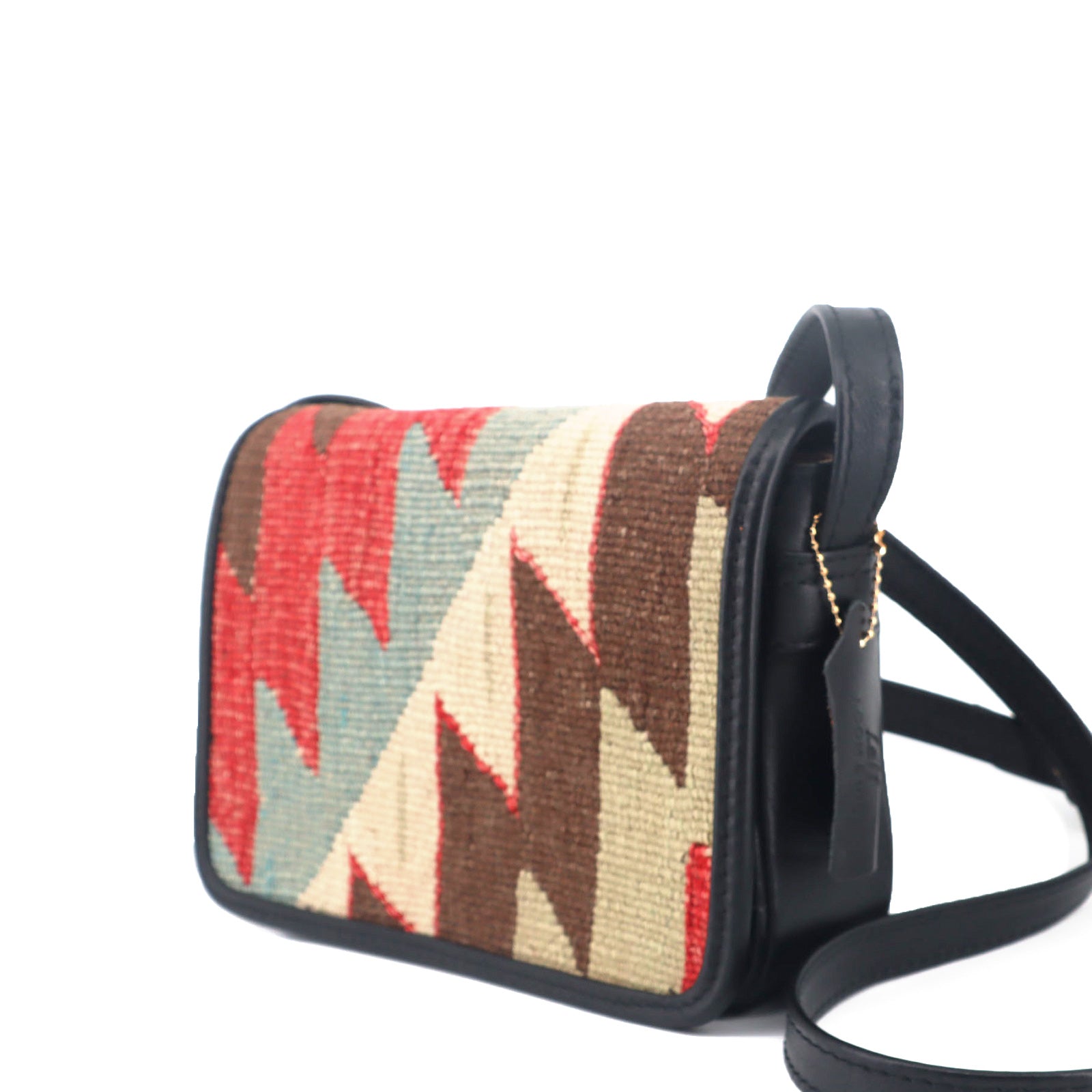 Medina Kilim Leather Crossbody Bag