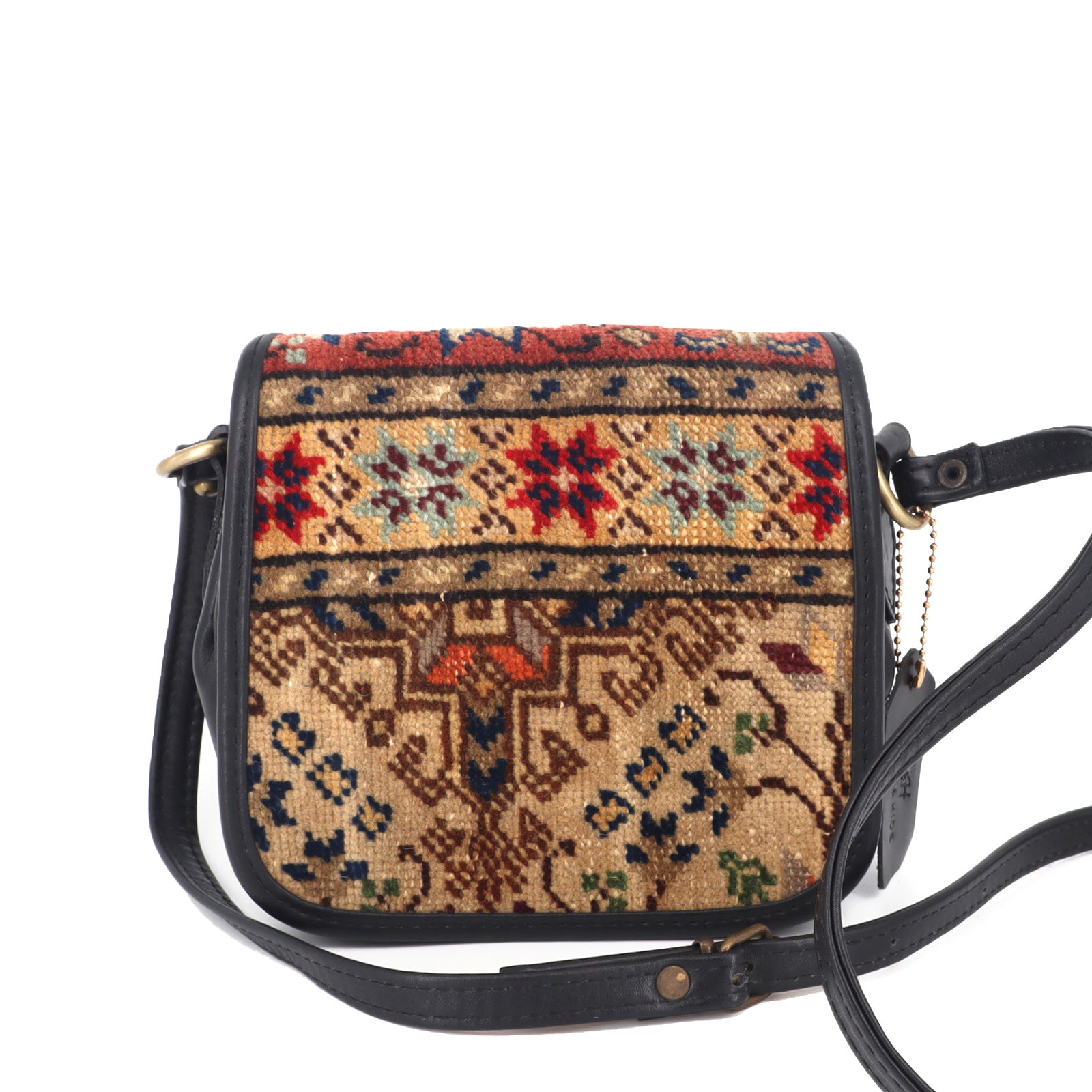 Atlas Kilim Leather Crossbody Bag
