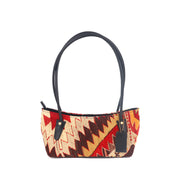 Serengeti Kilim Shoulder Leather Bag | Carryall Kilim Leather Bag | Everyday Kilim Leather Bag