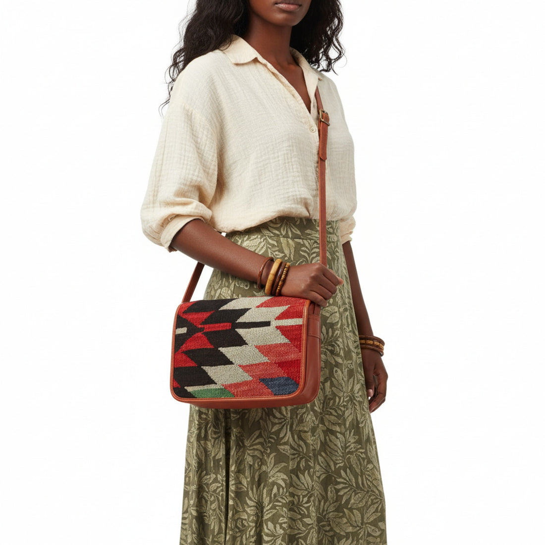 Product styled on white background