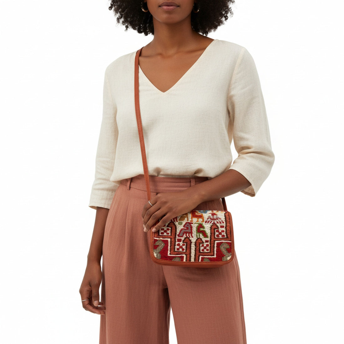 Product styled on white background