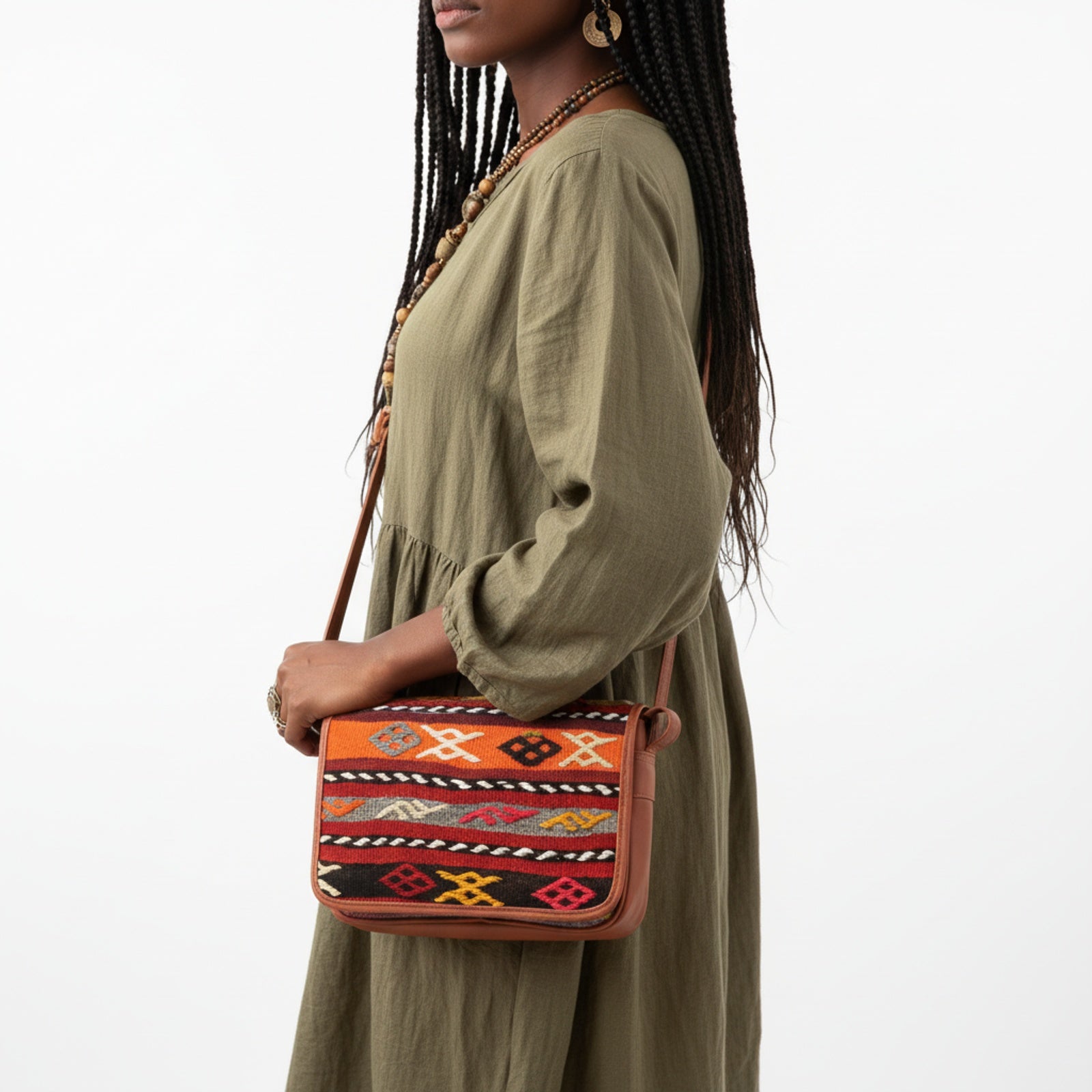 Product styled on white background