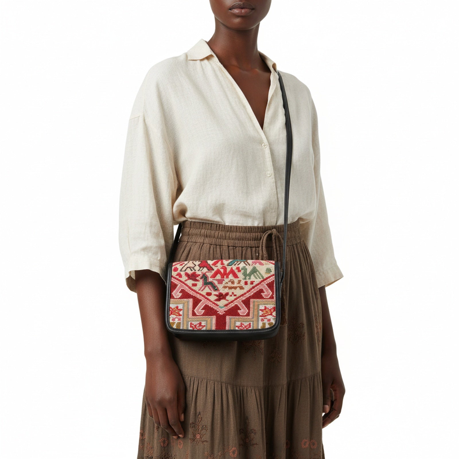 Product styled on white background