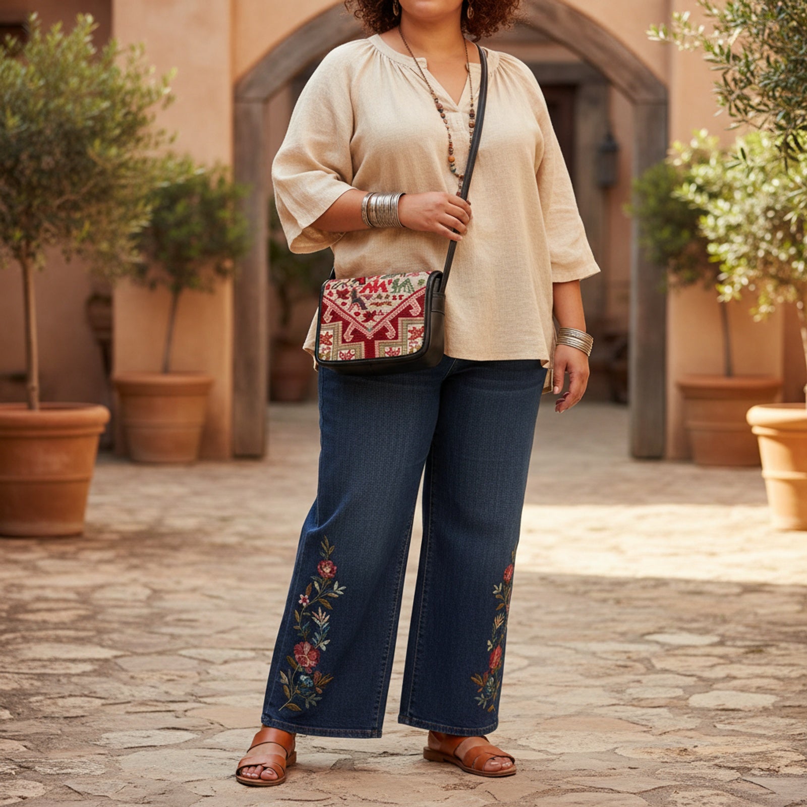 Product styled - full body view