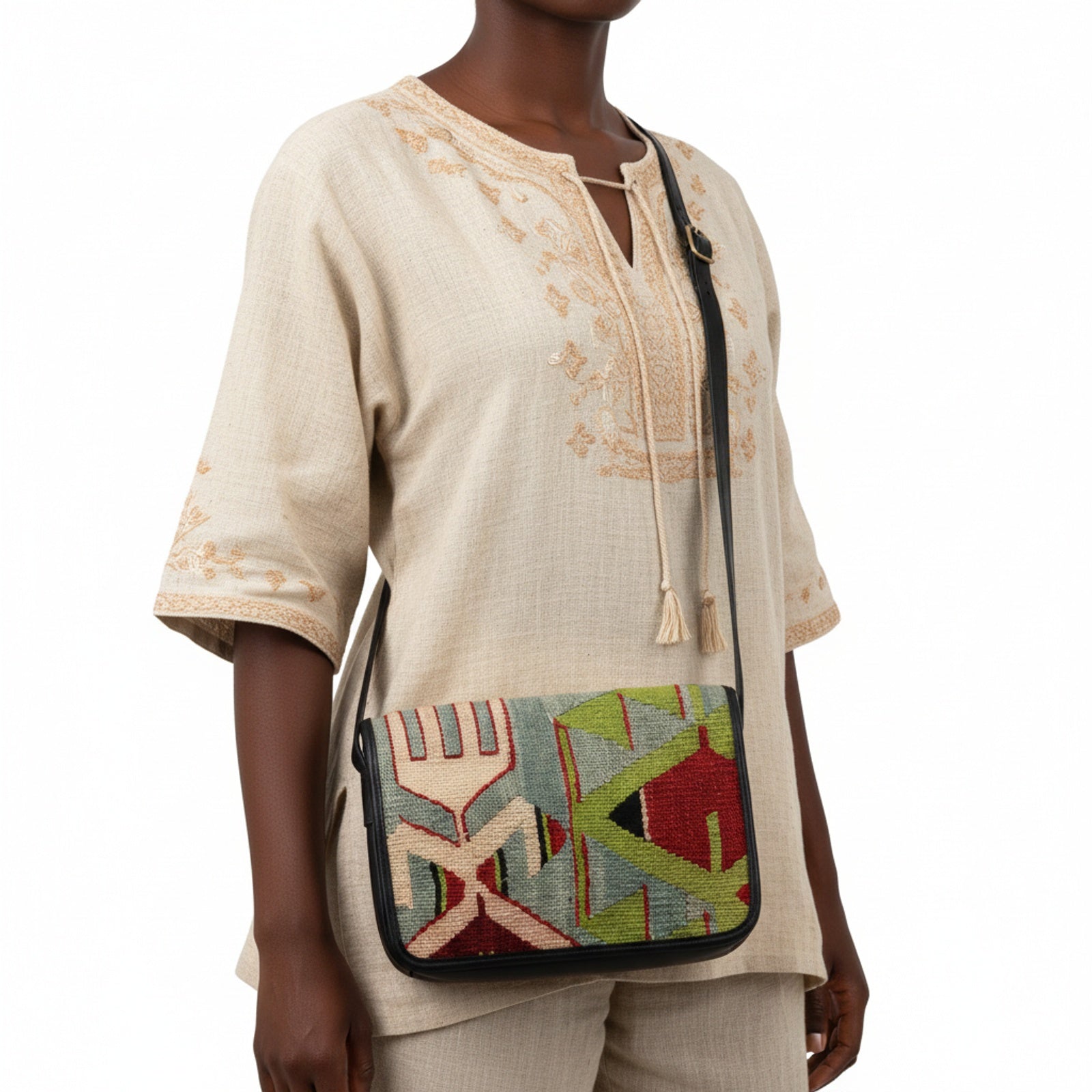 Product styled on white background