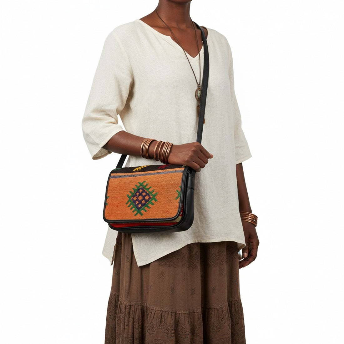 Product styled on white background