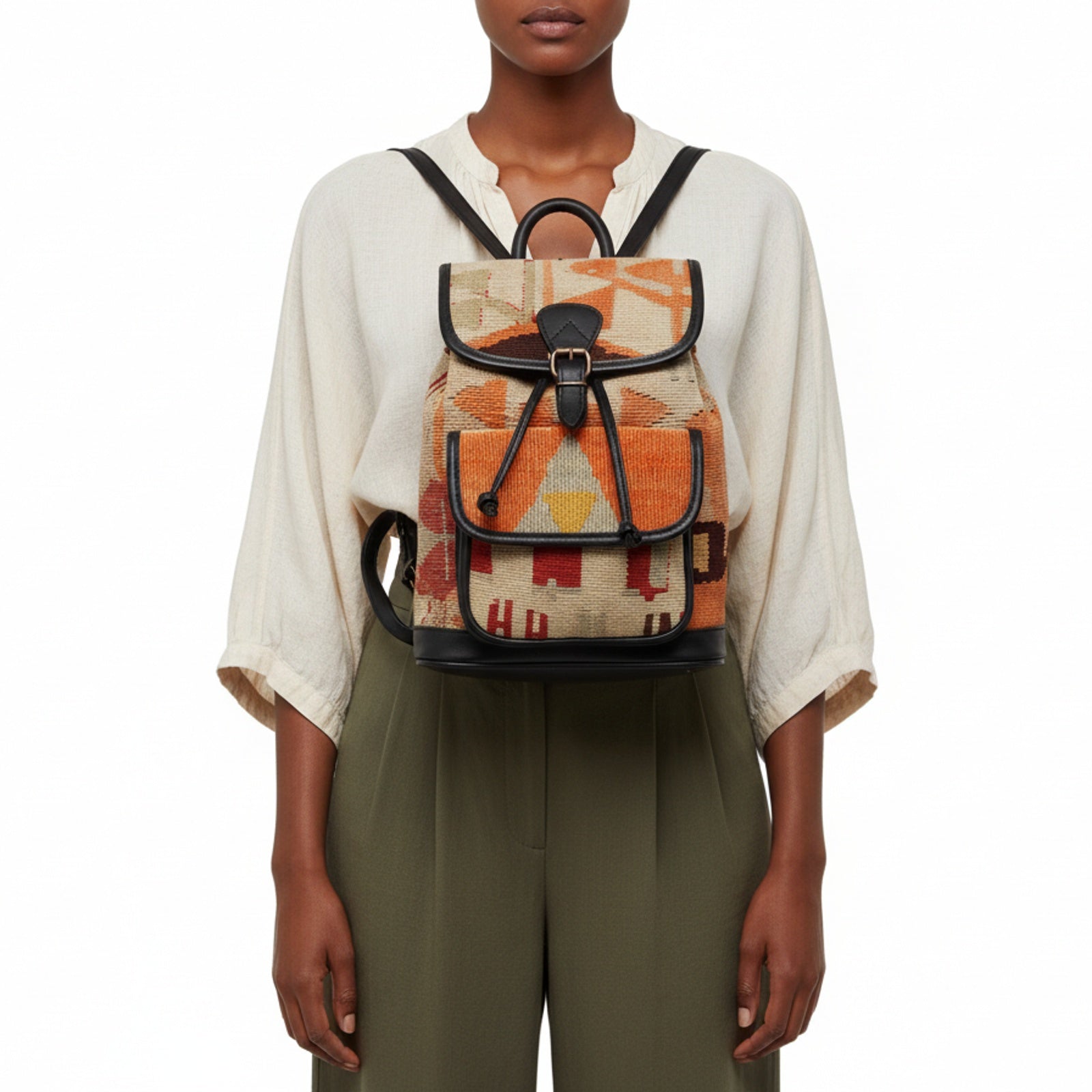 Product styled on white background