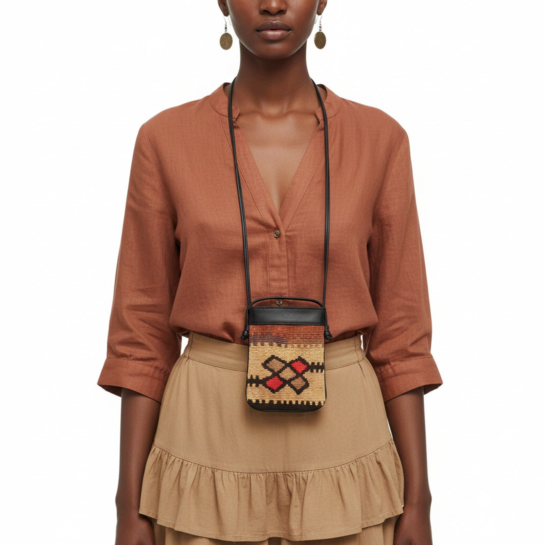 Product styled on white background