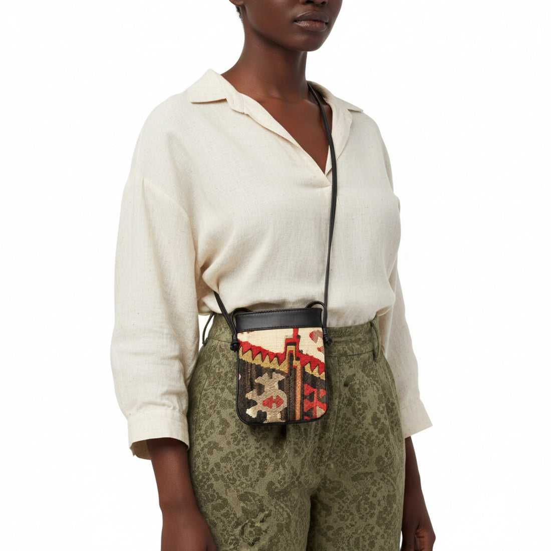 Product styled on white background