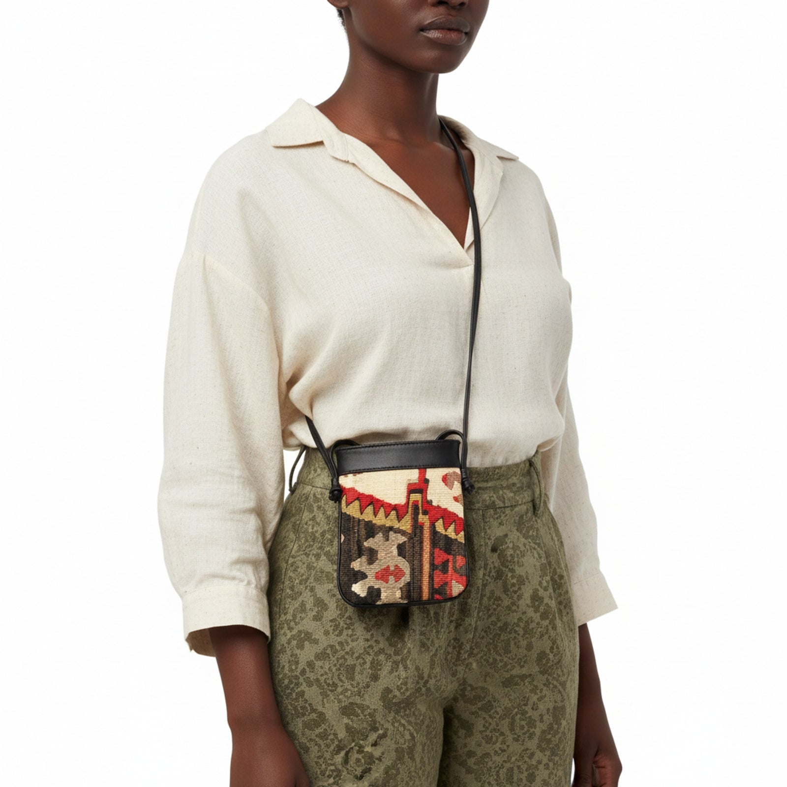 Product styled on white background