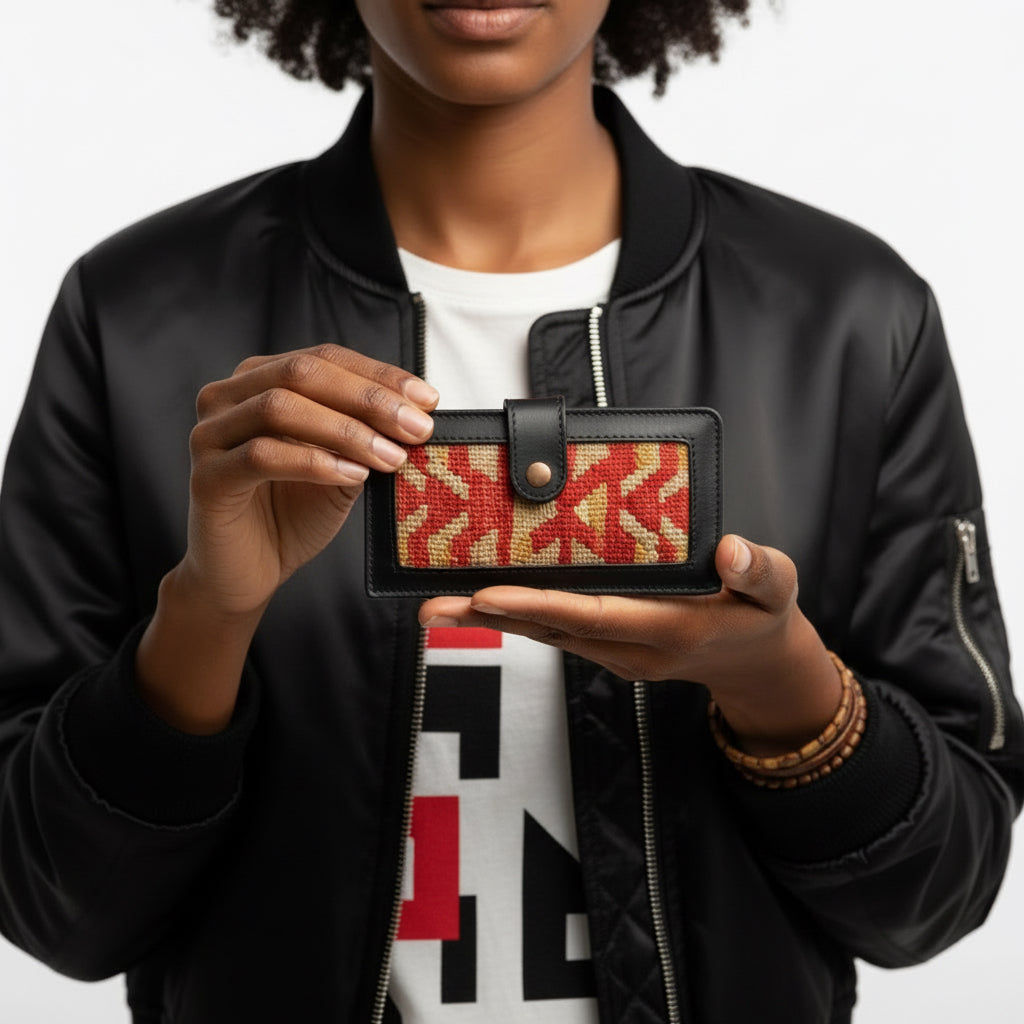 Anastasia Kilim Clutch Leather Bag | Evening Kilim Leather Bag | Party Kilim Leather Bag