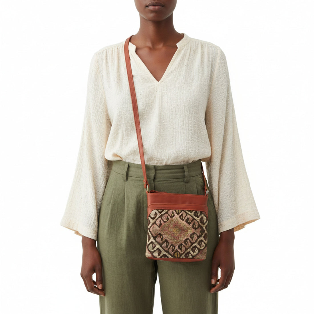 Product styled on white background