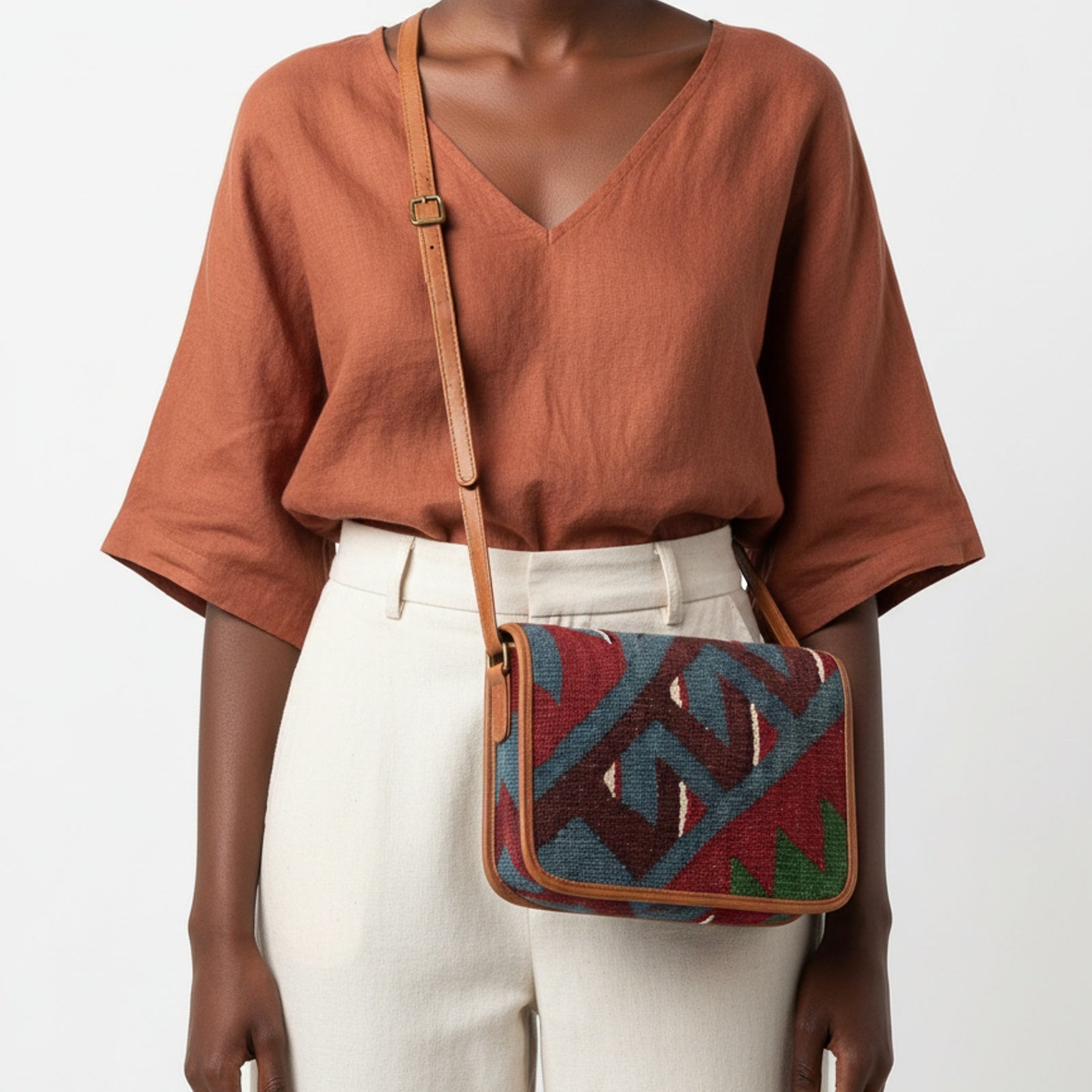 Product styled on white background