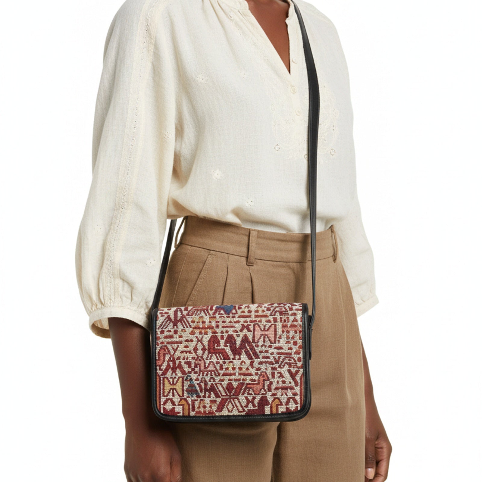 Product styled on white background