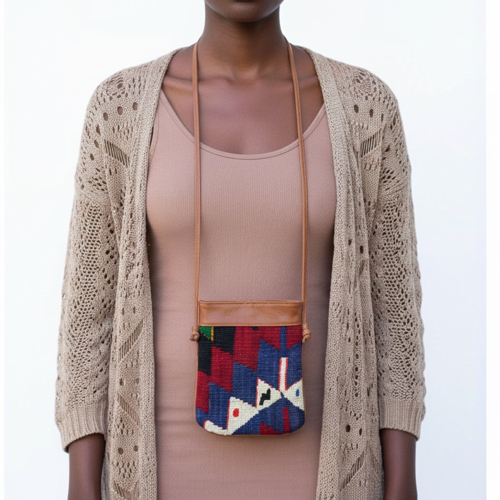 Product styled on white background