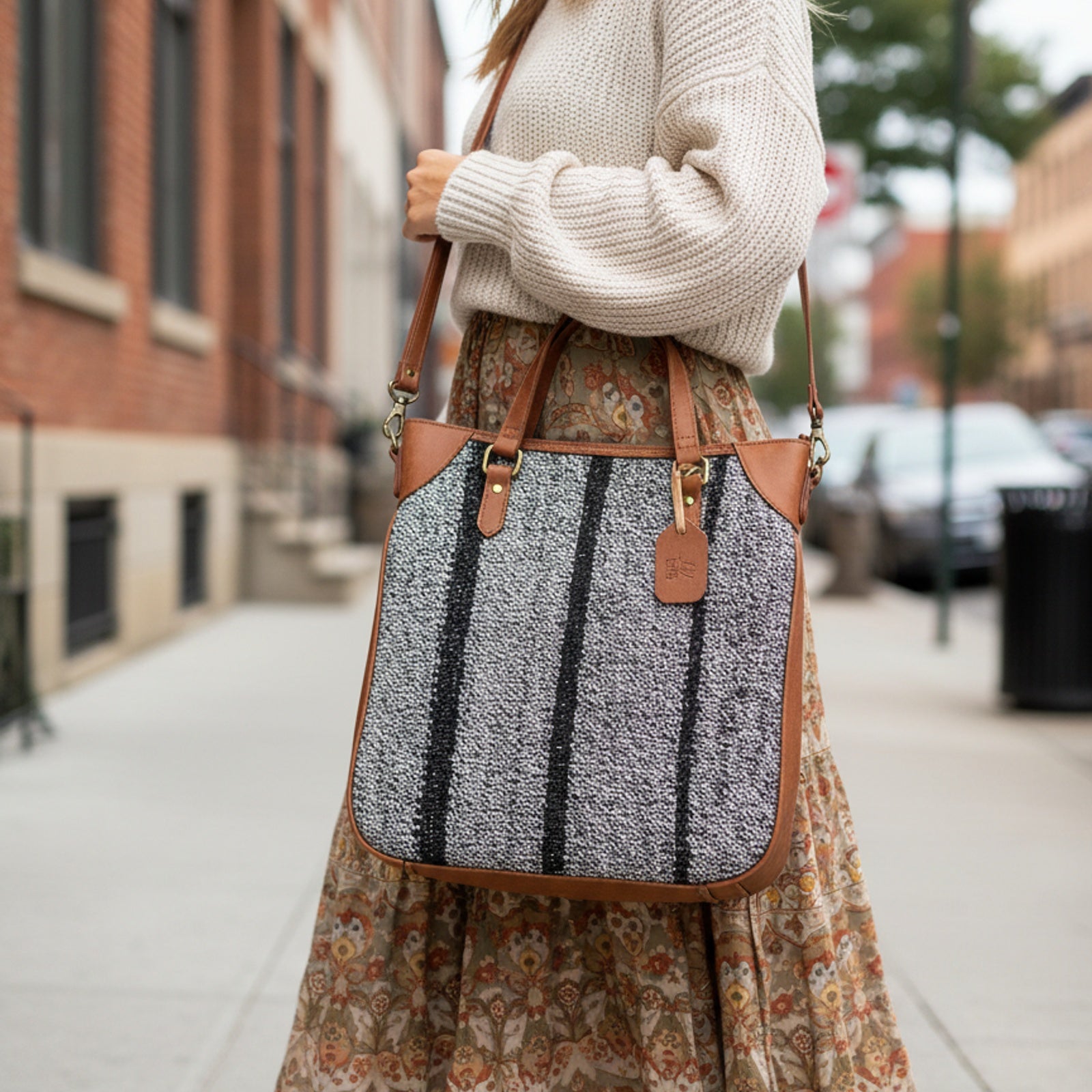 Tunis Kilim Clutch Leather Bag | Evening Kilim Leather Bag | Party Kilim Leather Bag