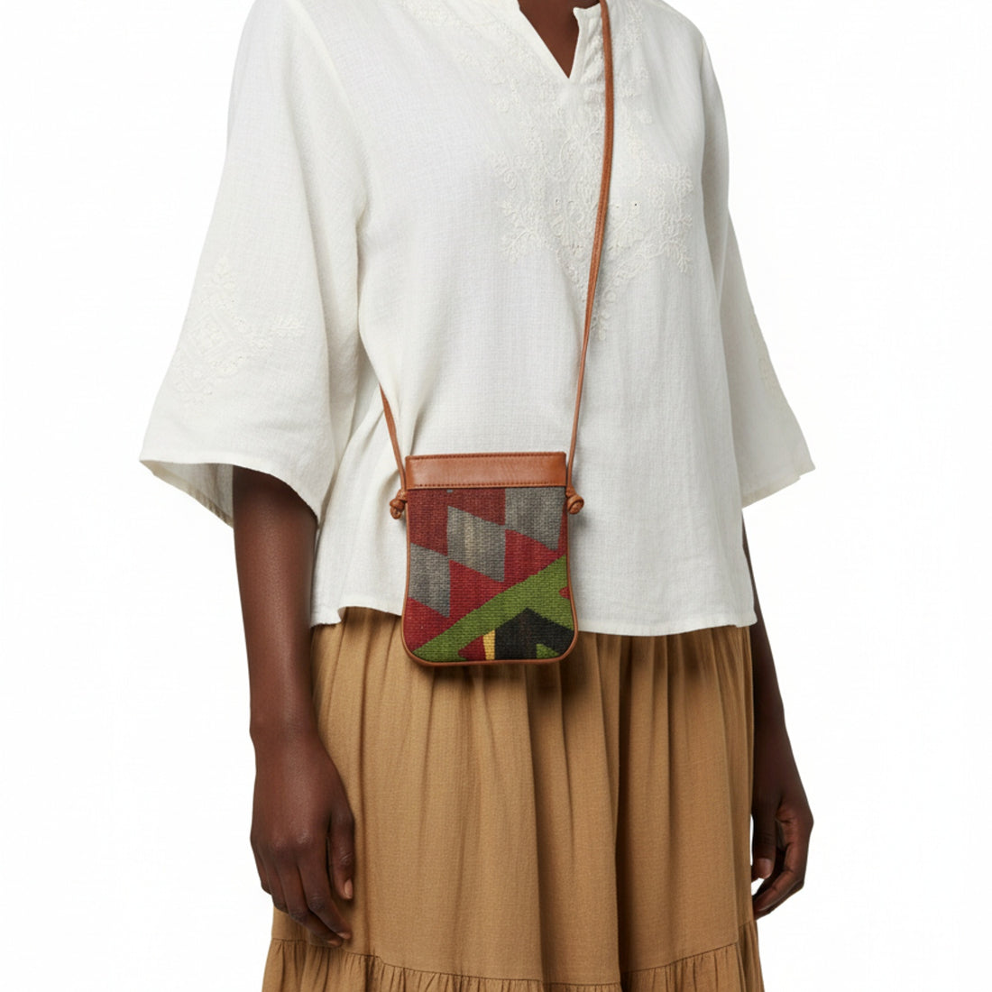 Product styled on white background