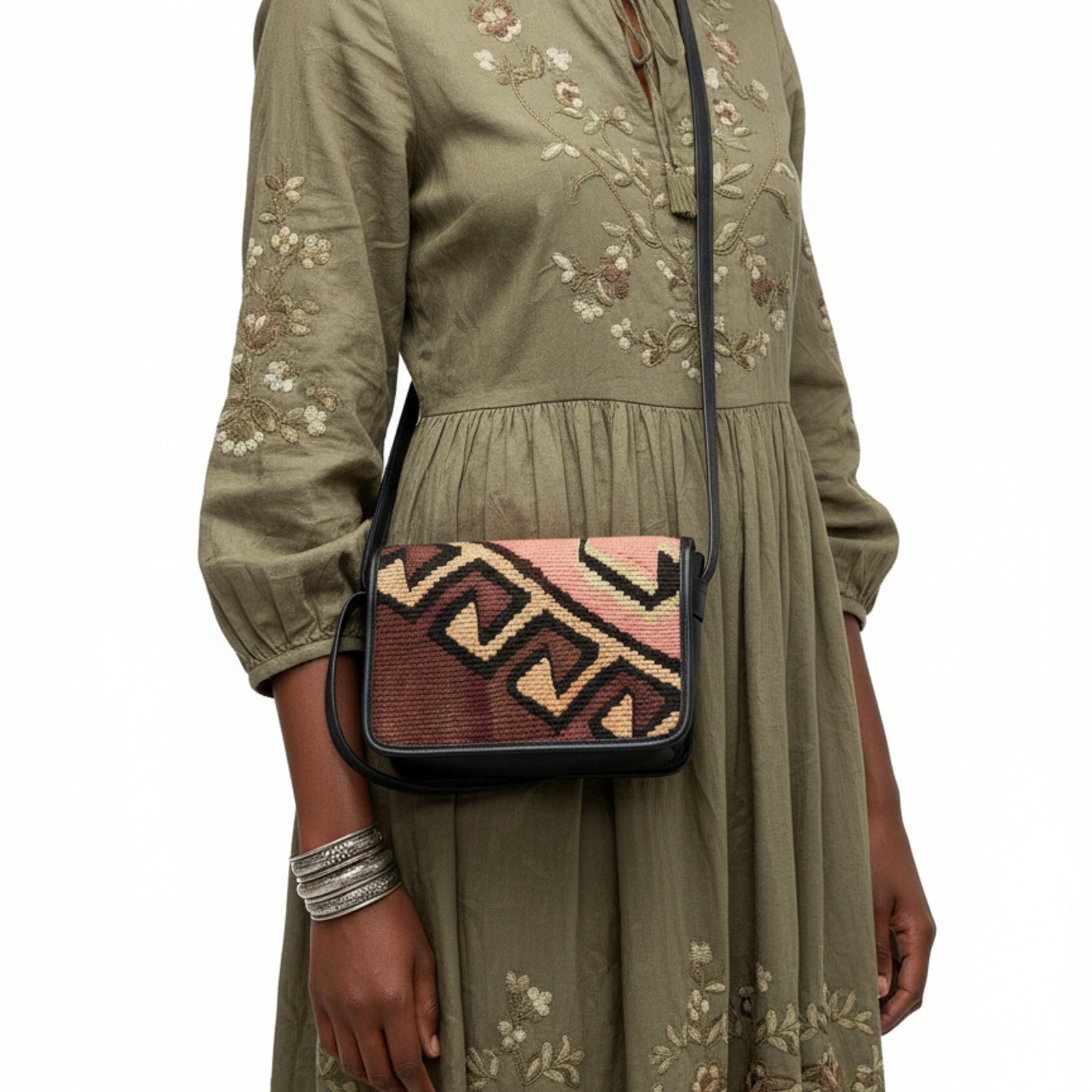 Product styled on white background