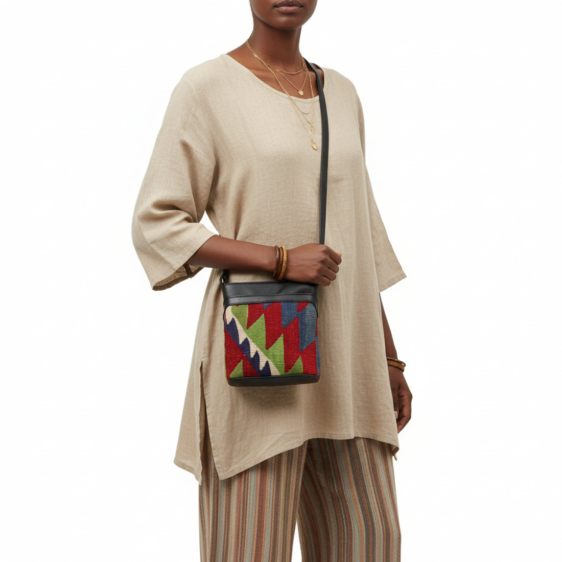 Product styled on white background