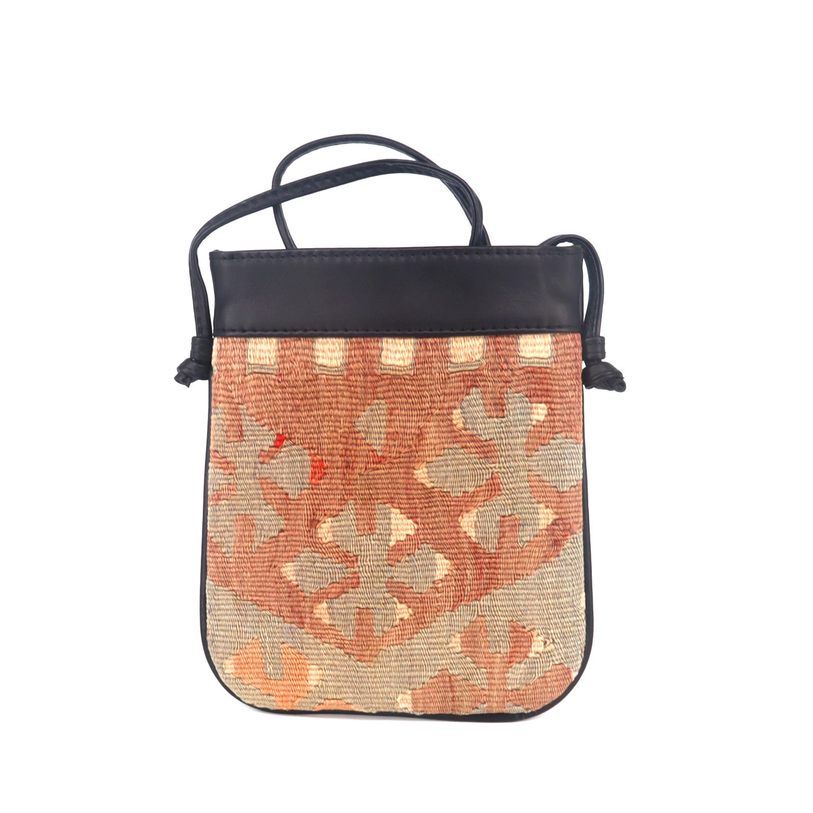 Suzhou Kilim Crossbody Leather Bag