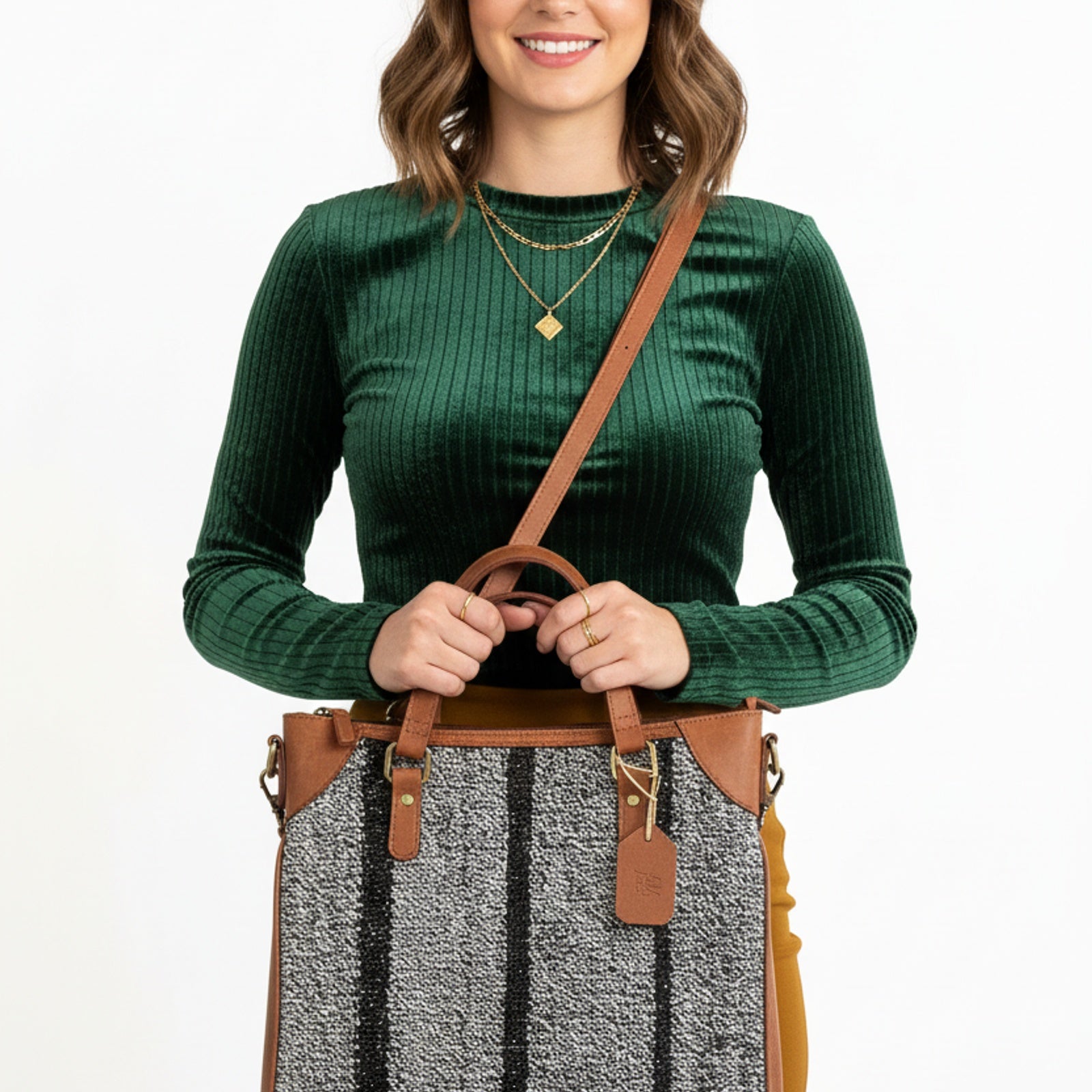 Tunis Kilim Clutch Leather Bag | Evening Kilim Leather Bag | Party Kilim Leather Bag