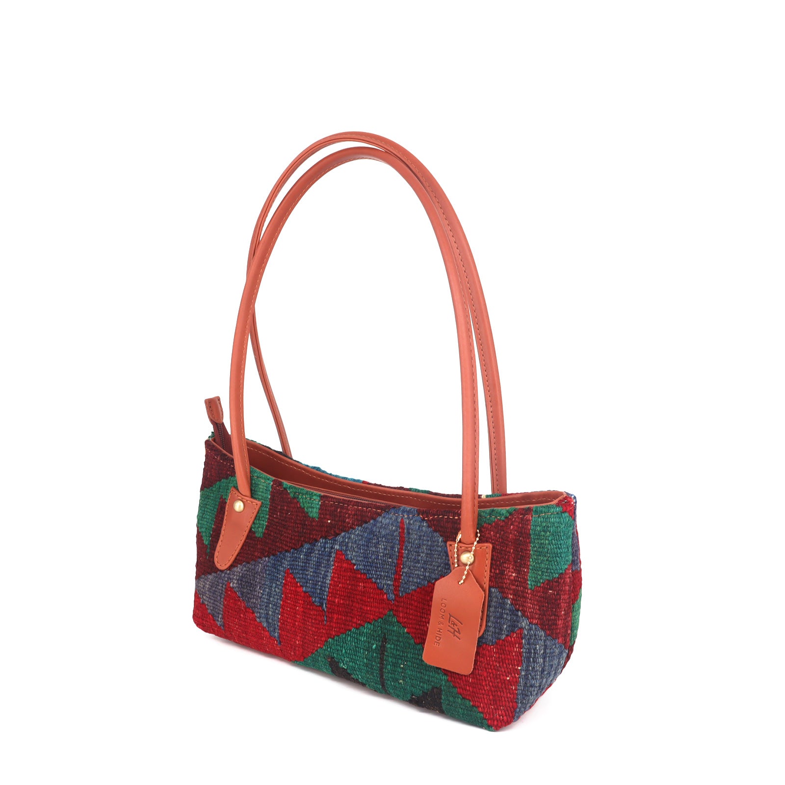 Yara Kilim Leather Shoulder Bag