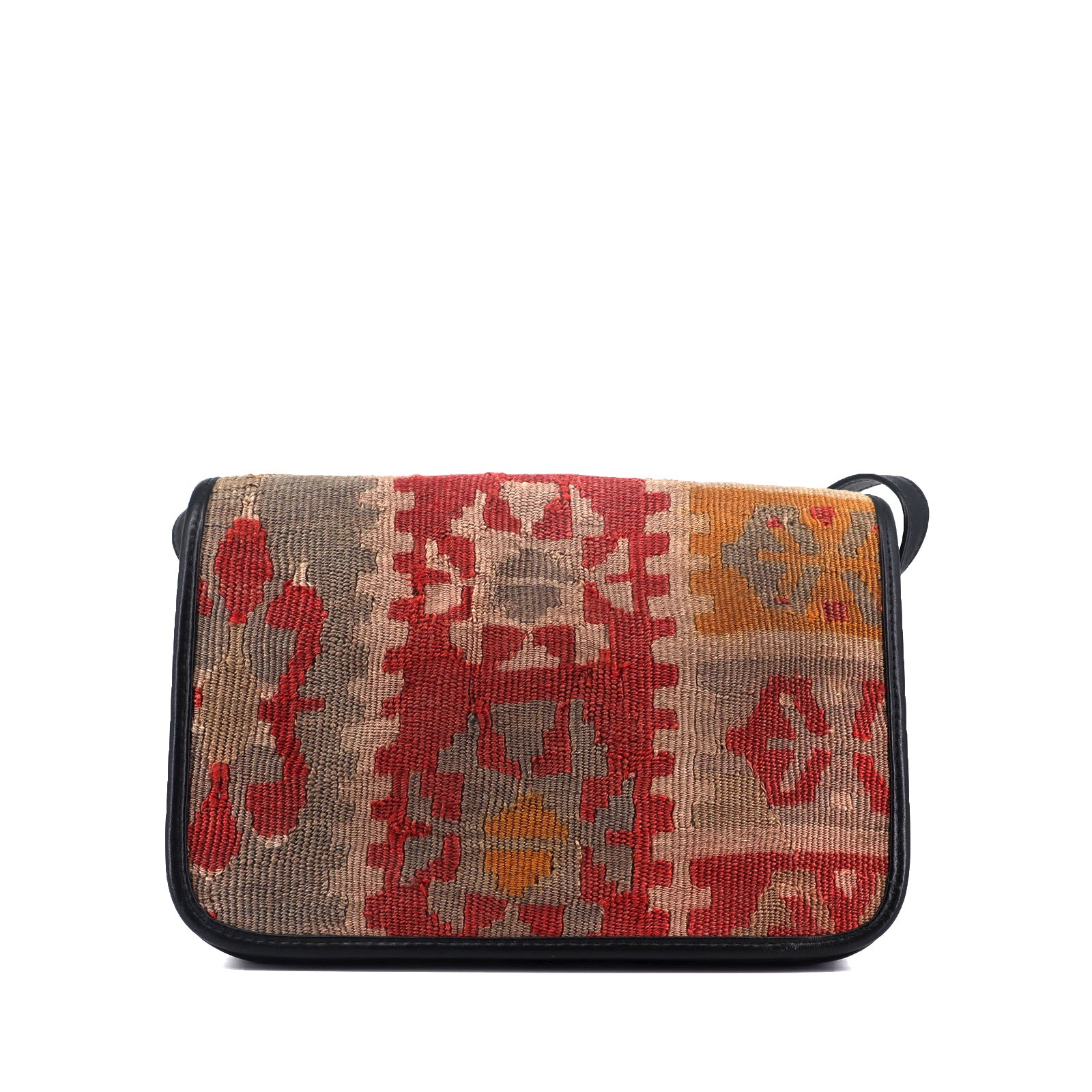 Zephyr Kilim Leather Crossbody Bag