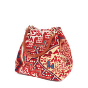 Sirocco Kilim Leather Satchel Bag
