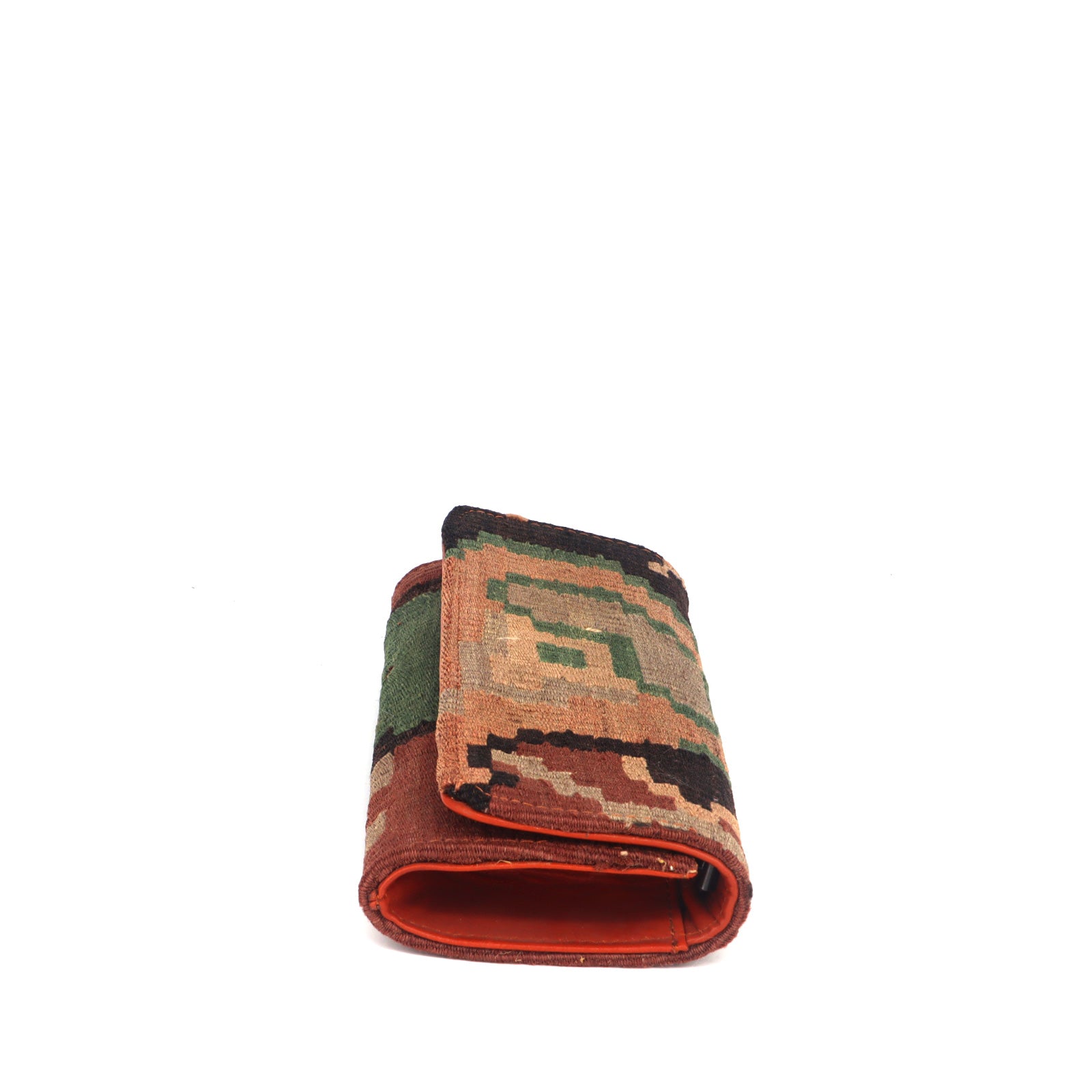 Zephyr Kilim Clutch Leather Bag - Image 5